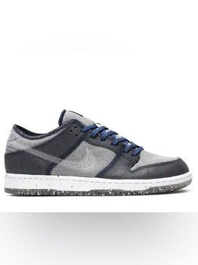 Nike SB Dunk Low Pro E “Crater” Grey Navy Size 9